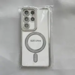 【新品未使用】GalaxyS25ultra用☆ソフトケース シルバー
