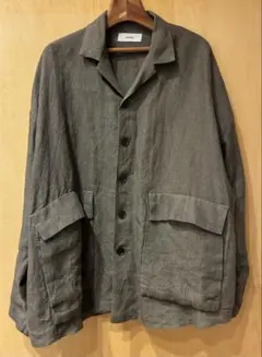 marka WIDE SHIRT JACKET LINEN リネンジャケット 1のサムネイル
