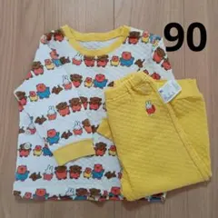 ユニクロ キルトパジャマ 90cm ミッフィー