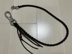 REDMOON レッドムーン ウォレットチェーン レザー編み込み - メルカリ