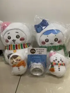 【新品】ちいかわ一番くじA.B賞 F賞 E賞 ハチワレ くりまんじゅう