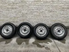送料込☆2022 ヨコハマ タイヤホイールセット145/80R12 LT☆4本 ヨコハマタイヤ 145/80R12 80/78N（145R12 6PR） YOKOHAMA ヨコハマ