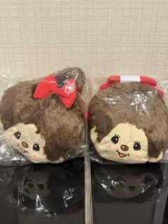 【新品未開封】モンチッチ フェイスがまぐち　　　 ２個セット