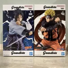 NARUTO フィギュア 2体セット ナルト サスケGrandista