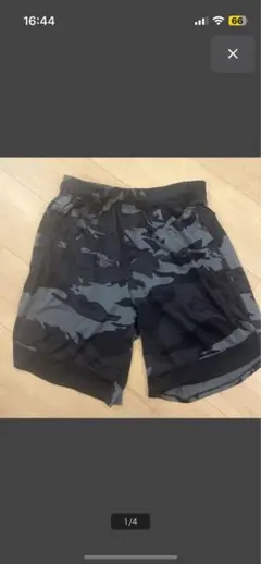 ハーフパンツ アンダーアーマー L 迷彩　 ショートパンツ ショーツ