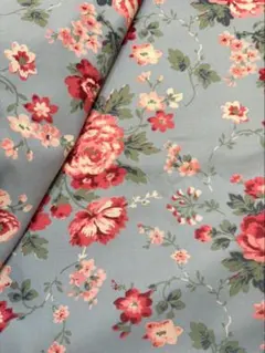 キャスキッドソン　ウィンターローズ　コットンダック