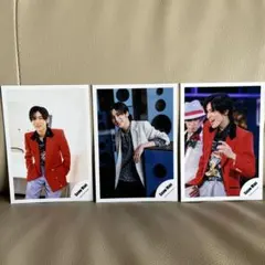 ジャニーズ　SnowMan 目黒蓮　写真3枚セット