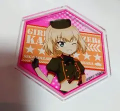 カチューシャ　アクリルバッジ　セガコラボカフェ　ガールズ&パンツァー　ガルパン