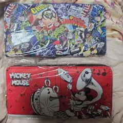 ディズニー長財布　2個セット　ミッキーマウス　トイ・ストーリー