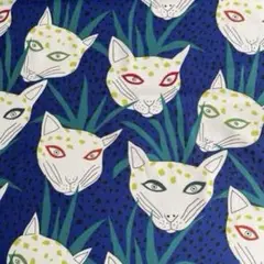 ALEXANDER HENRY 　cats at the copa 生地　ハギレ