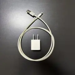 【Apple純正】5W USBアダプタ + USBtoLightningケーブル