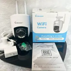 【新品・未開封】防犯カメラ　屋外　JENNOV Amazon.co.jp: 【完全無線】Jennov 防犯カメラ 屋外 ソーラー
