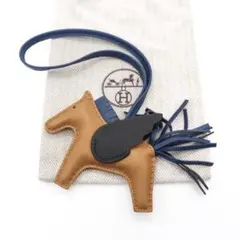 【極美品】エルメス ロデオPM ペガサス チャーム ブラウン 黒 ネイビー Z刻