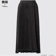 UNIQLO x Theory ラッププリーツスカート ブラック