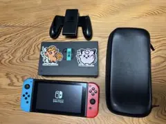 【動作確認済】　Nintendo Switch 青/赤 本体 付属品あり