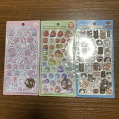 クーリア 和柄ボンボンドロップシール3枚セット