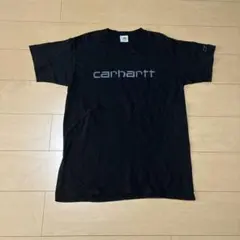 Carhart カーハート ロゴ Tシャツ 黒 バックプリント M