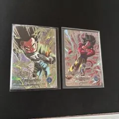 ドラゴンボール スーパーダイバーズ 孫悟空 ベジータ SRパラレル 2枚