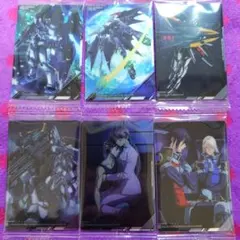 ④機動戦士ガンダム ビジュアルアートコレクション Ⅱ ガンダムW EW 6種