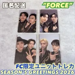 Stray Kids シーグリ　2026 FC 特典　ユニットトレカ　コンプ