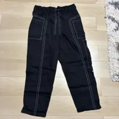 PUMA ブラック カーゴパンツ L