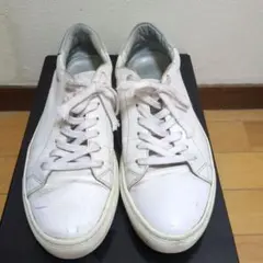 TOD'S トッズ レザースニーカー ホワイト 7 - メルカリ