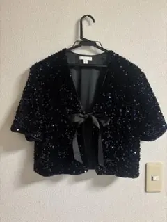 【美品】パーティドレス　ショート丈　ジャケット　H&M