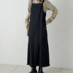 Kastane ノースリーブ ワンピース ブラック