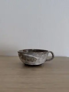ハンドメイド陶器　スープカップ