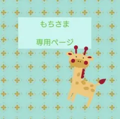 もち様専用ページ