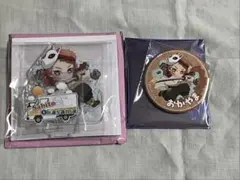 鬼滅の刃 ufotable Cafe TO GO 岡山 アクスタ 缶バッジ 錆兎 - メルカリ