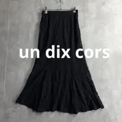 ♪ アンディコール　F ロング　フレア　スカート　総レース　フラワー　ブラック