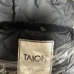 TAION CITY LINE ブラックダウンジャケット確認用