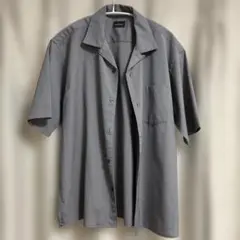 green label relaxing 半袖シャツ グレーのサムネイル