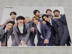 Snow Man　SixTONES　厚紙ページ　切り抜き