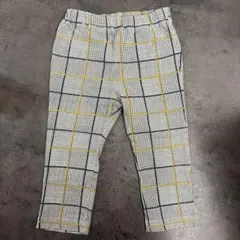 チェック柄パンツ apreslescours 90