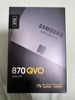 Samsung SSD 870 QVO 8TB SATA 2.5インチ