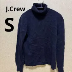 J.Crew ネイビー タートルネック セーターS