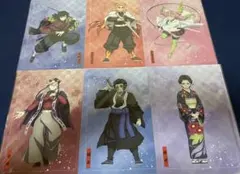 鬼滅の刃無限城編アニプレックスオンラインくじ E賞クリアファイル 6点セット