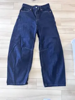 GU バレルレッグジーンズ Sサイズ