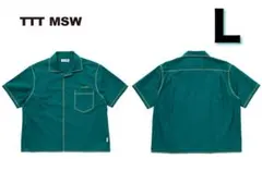 【TTT_ MSW】Open collar shirt グリーン　Lのサムネイル