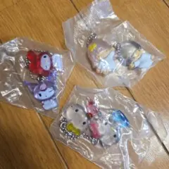 サンリオキャラクターズ なかよしドロップチャームガチャガチャ　セミコンプ