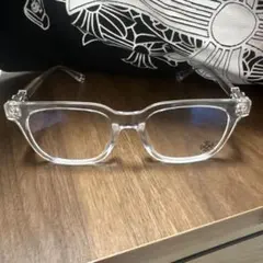 CHROME HEARTS クリアフレーム メガネ