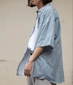WEGO アムンゼンアソート総柄BIGシャツ