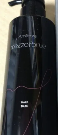 新品未使用】Amatora mezzoforte ヘアバス 黒 - メルカリ