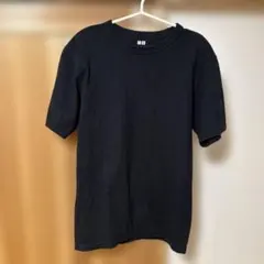 UNIQLO Tシャツ Lサイズ　黒ブラック100%コットン