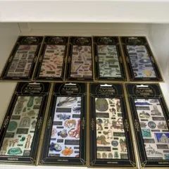 Premium 大人の図鑑 シール 9パックセット