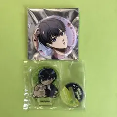 ブルーロック 潔世一　缶バッジ　SAKURA さくら アクスタ　2点セット