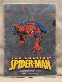 USJ スパイダーマン クリアファイル