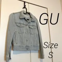 GU ライトブルー　デニムジャケット